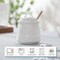 Ceramic Honey pot with Lid and Honey Dipper,Porcelain Honey Jar Easy to Clean and Dishwasher Safe,12oz (White)